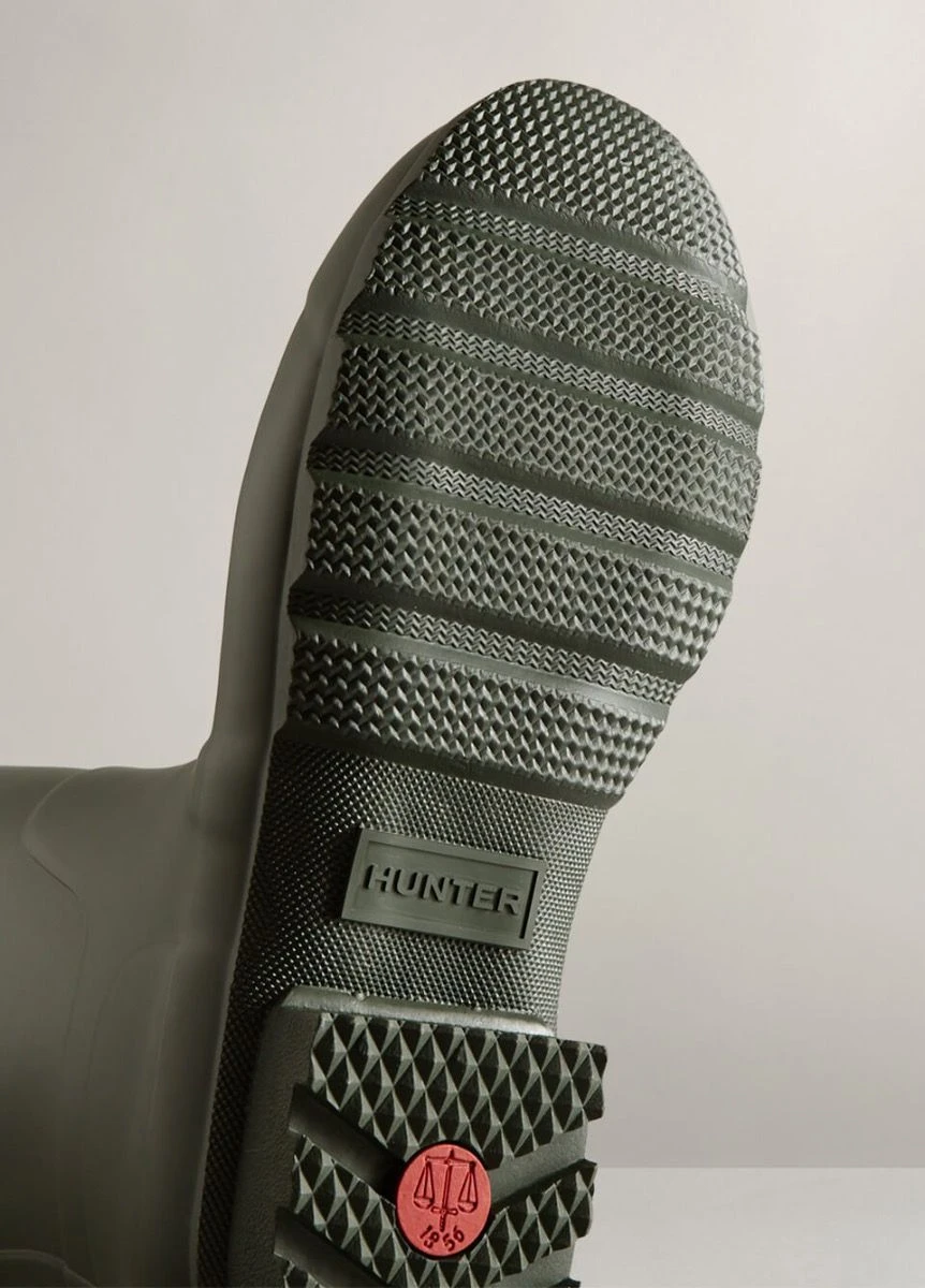 Hunter Mens Original Tall Wellington Boots - Dark Olive