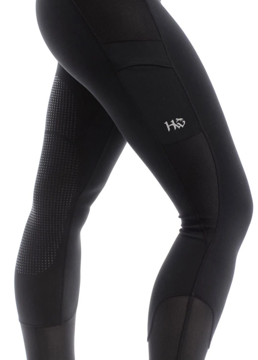 Horseware Silicon Riding Tights - Black
