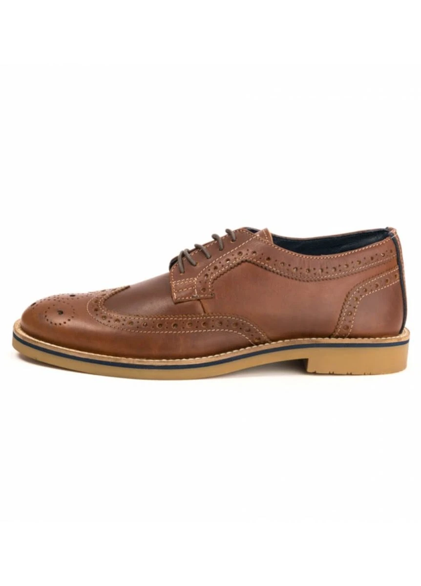 Joules Keel Mens Brogue - Tan