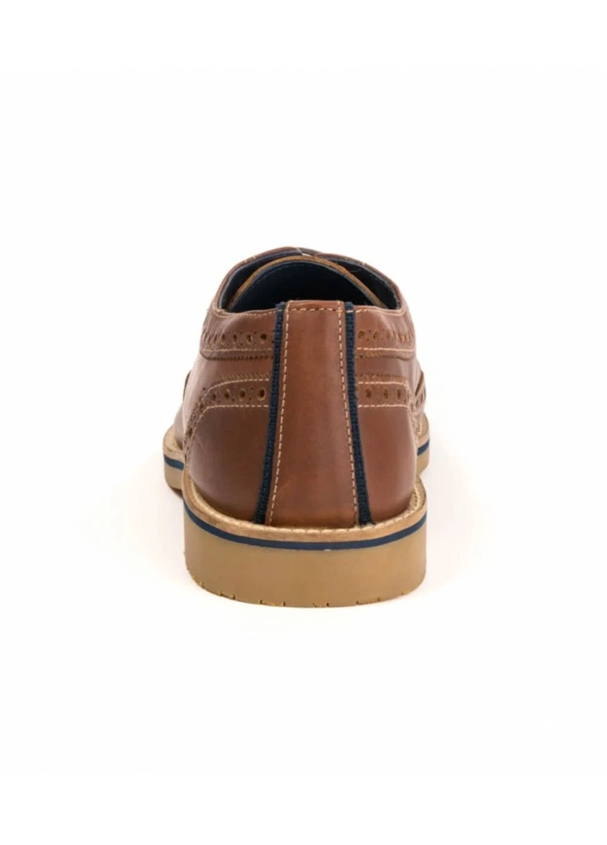 Joules Keel Mens Brogue - Tan