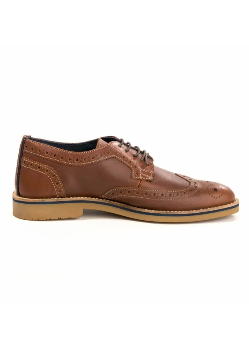 Joules Keel Mens Brogue - Tan