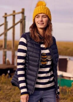 Joules Furlton Padded Gilet - Navy