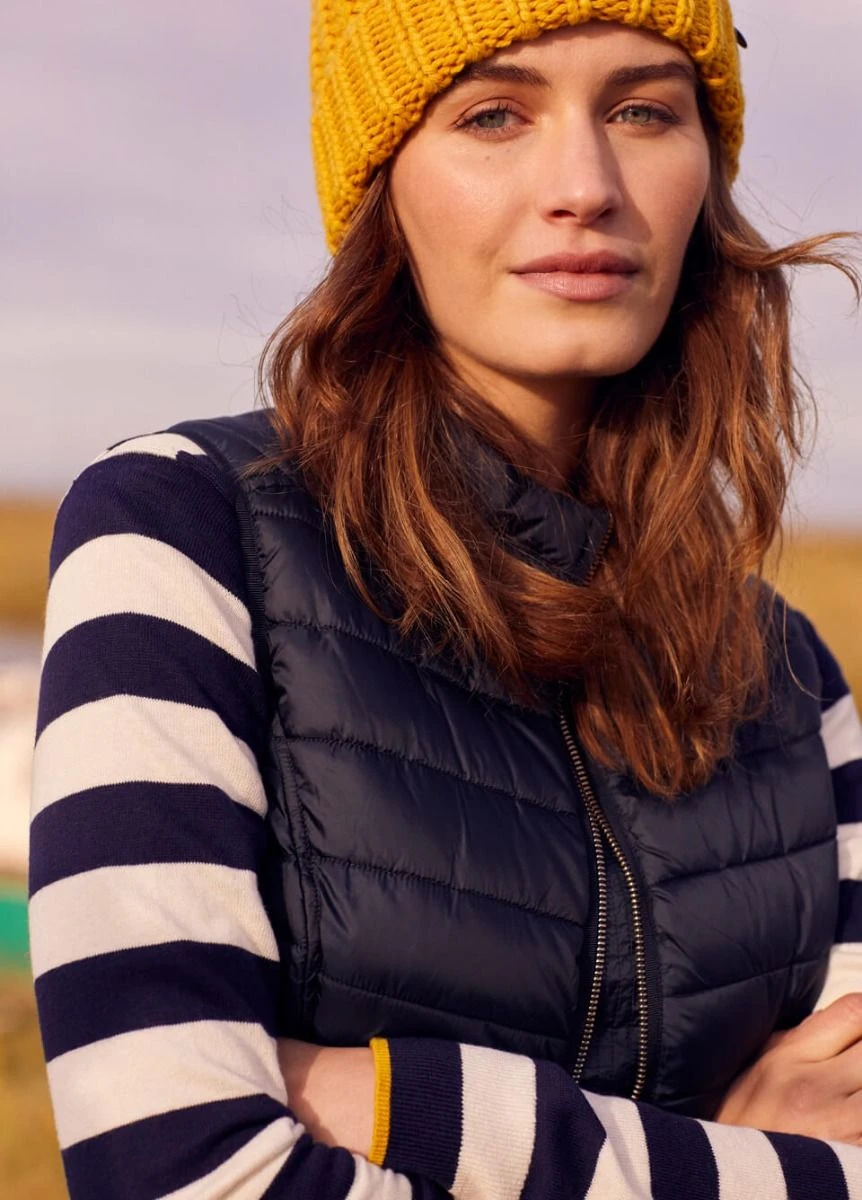 Joules Furlton Padded Gilet - Navy