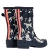 Joules Ladies Molly Wellingtons - Navy Dalmation