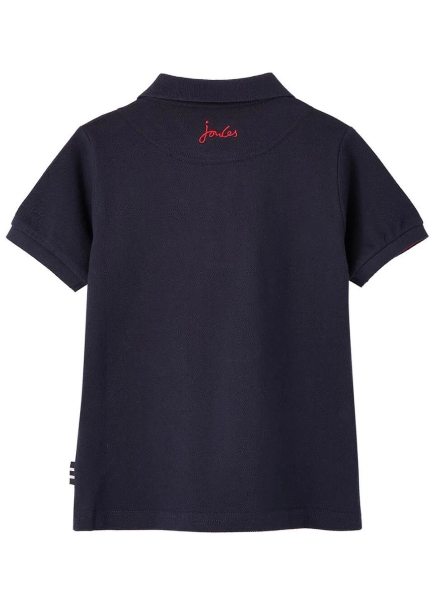 Joules Woody Mini Me Polo Shirt - French Navy