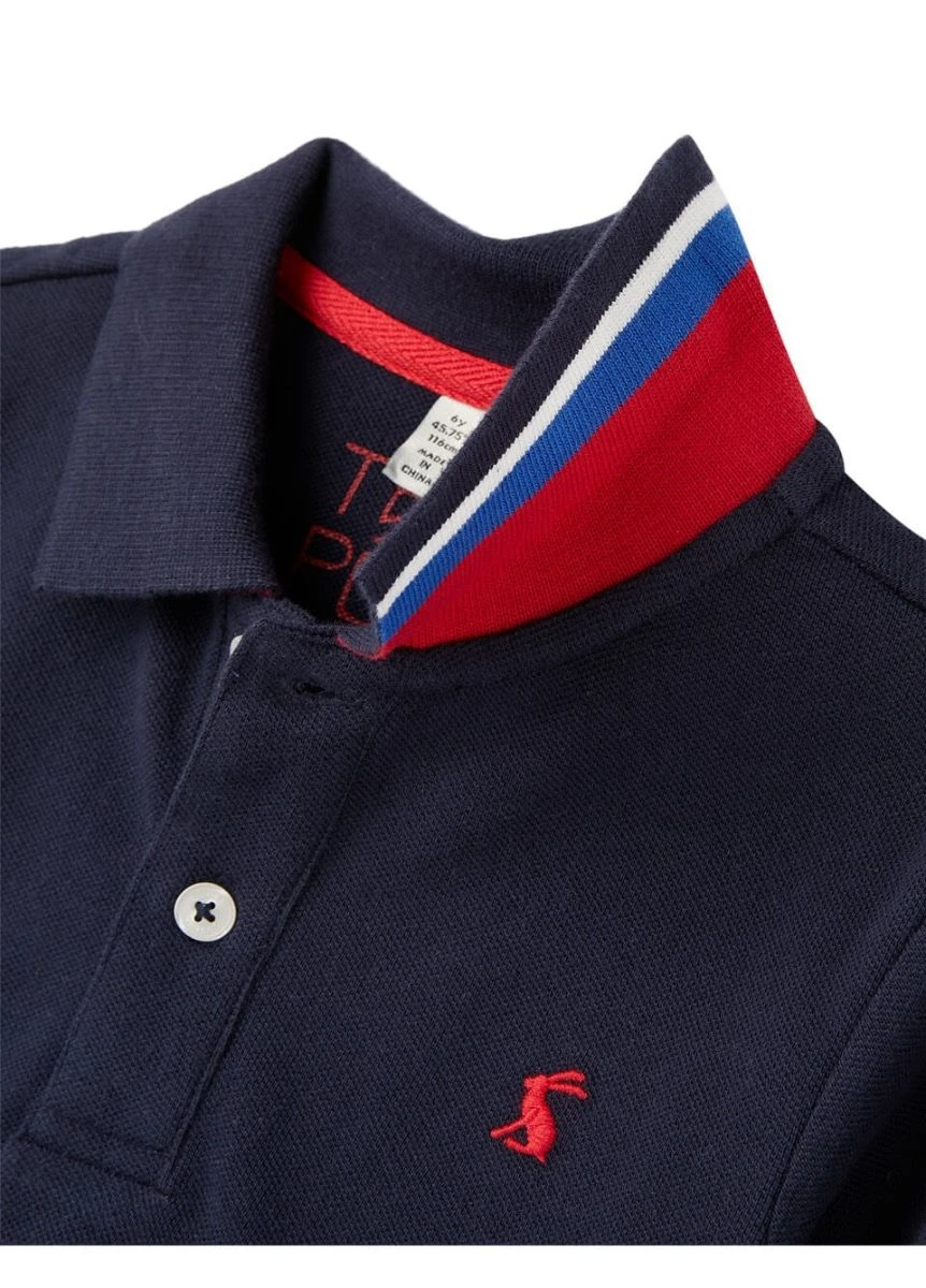 Joules Woody Mini Me Polo Shirt - French Navy
