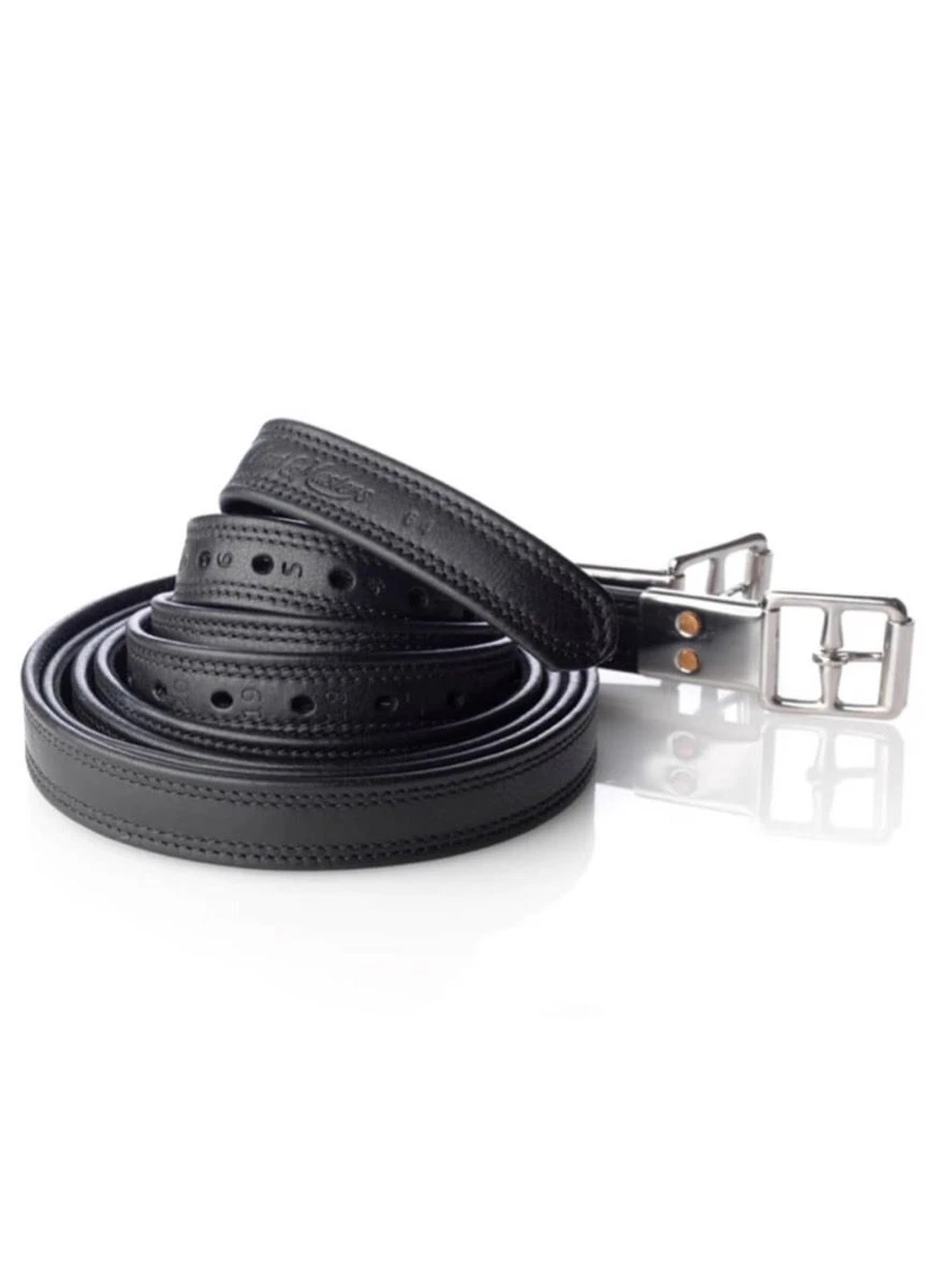 Kent & Masters Stirrup Leathers - Black