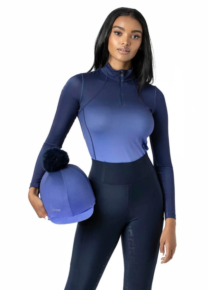 LeMieux Spectrum Base Layer - Navy/Bluebell