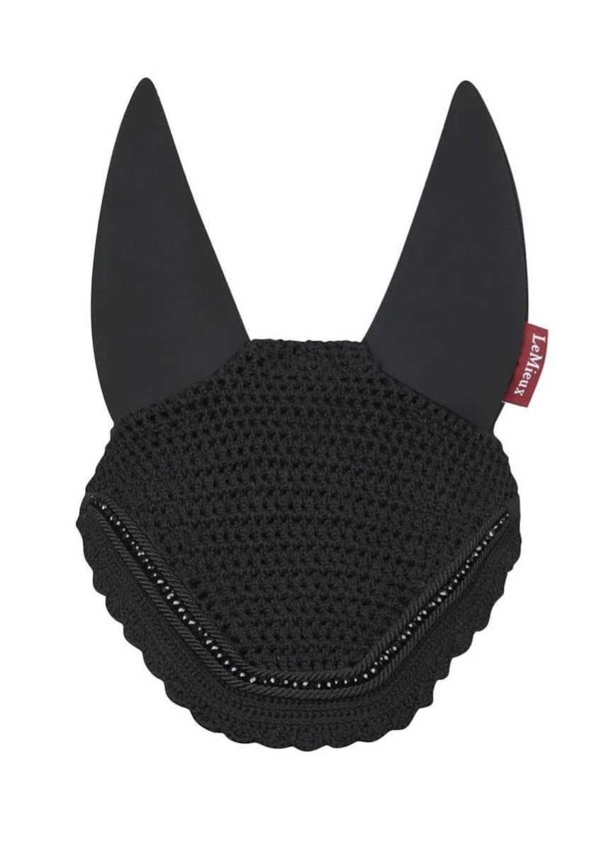 LeMieux Diamante Acoustic Fly Hood - Black
