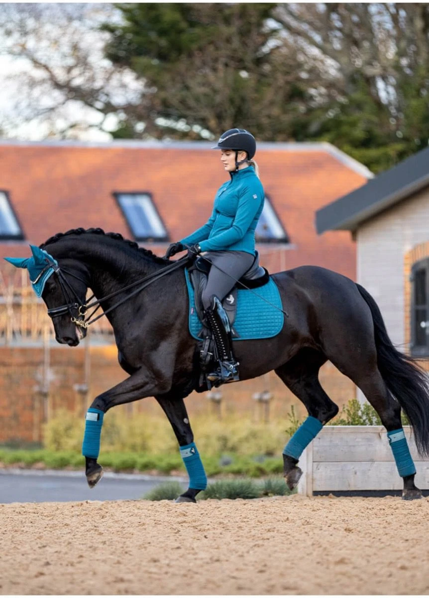 LeMieux Suede Dressage Square - Marine