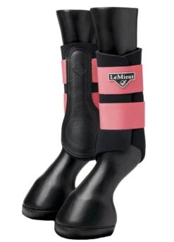 LeMieux Grafter Brushing Boots - Papaya