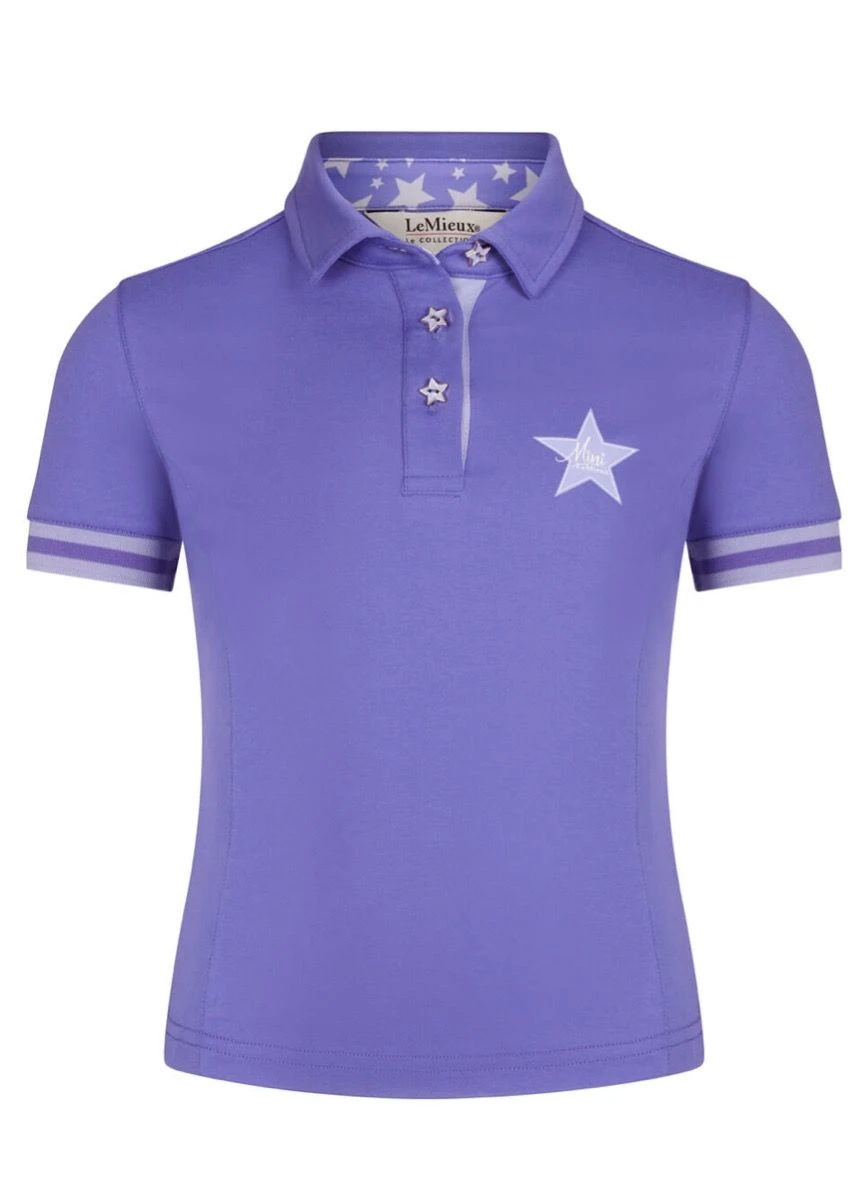 LeMieux Mini Polo Shirt - Bluebell