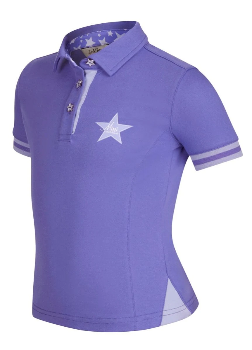LeMieux Mini Polo Shirt - Bluebell