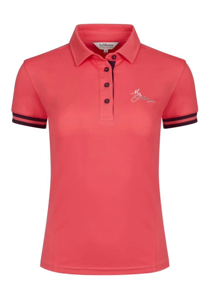 LeMieux Polo Shirt - Papaya