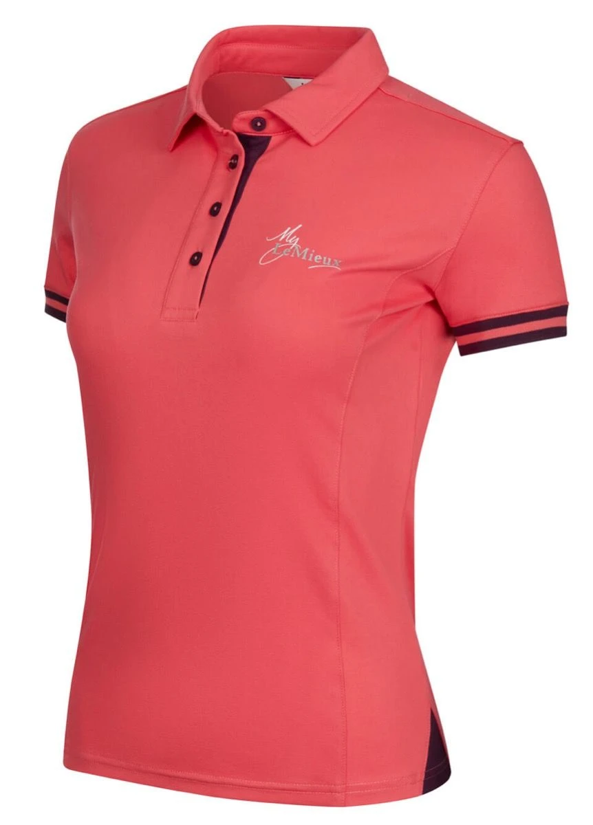 LeMieux Polo Shirt - Papaya