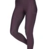 LeMieux Activewear Summer Pull On Breeches - Aubergine