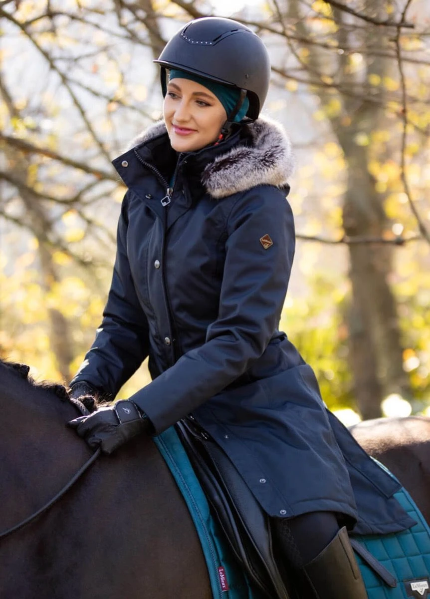 LeMieux Loire Waterproof Riding Coat - Navy