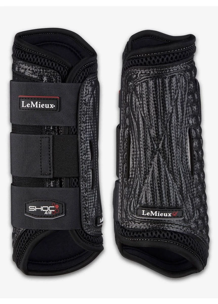 LeMieux Shoc Air XC Front Boots - Black