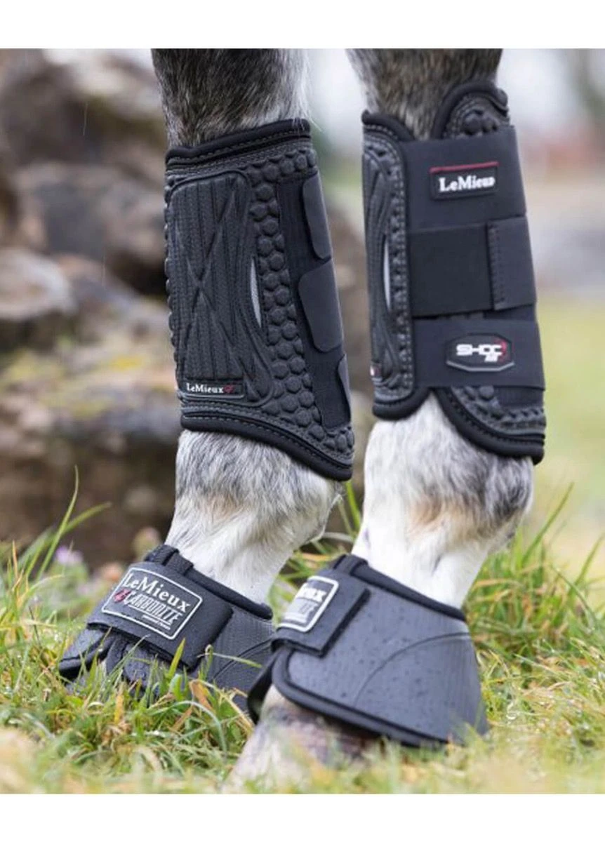 LeMieux Shoc Air XC Front Boots - Black