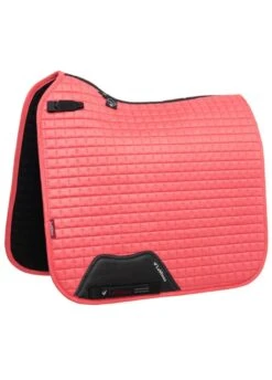 LeMieux Suede Dressage Square - Papaya