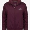 Team LeMieux Waterproof Crew Jacket - Burgundy