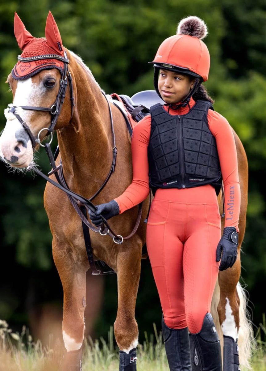 LeMieux Young Rider Pull On Breech - Sienna