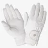LeMieux Pro Touch Classic Riding Gloves - White