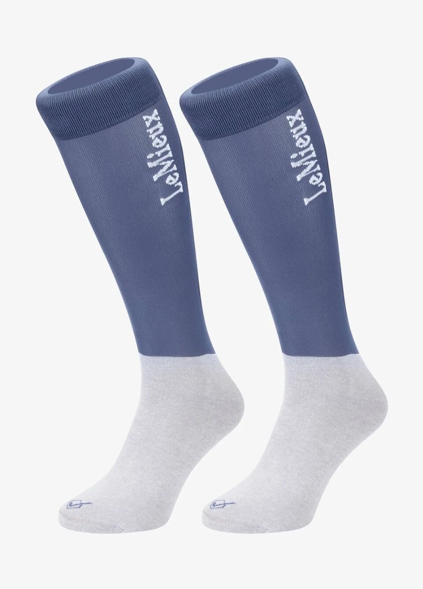 LeMieux Competition Socks - Ice Blue