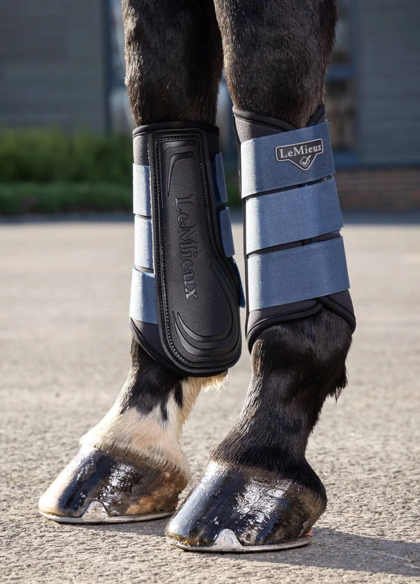 LeMieux Grafter Brushing Boots - Atlantic