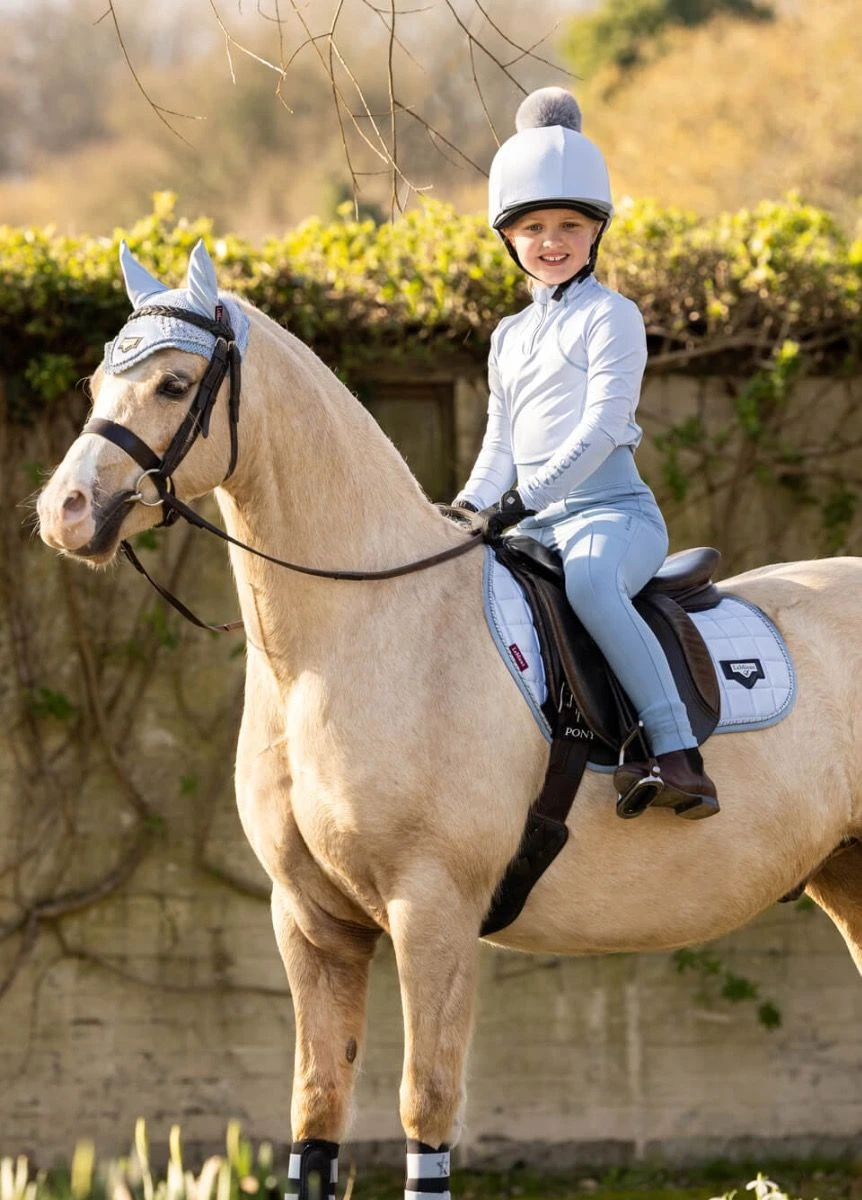 LeMieux Junior Loire Fly Hood - Mist