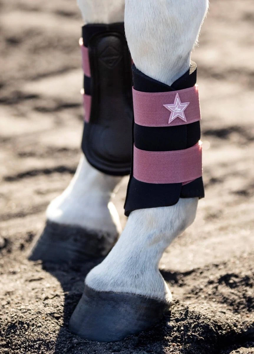 LeMieux Mini Brushing Boots - Orchid