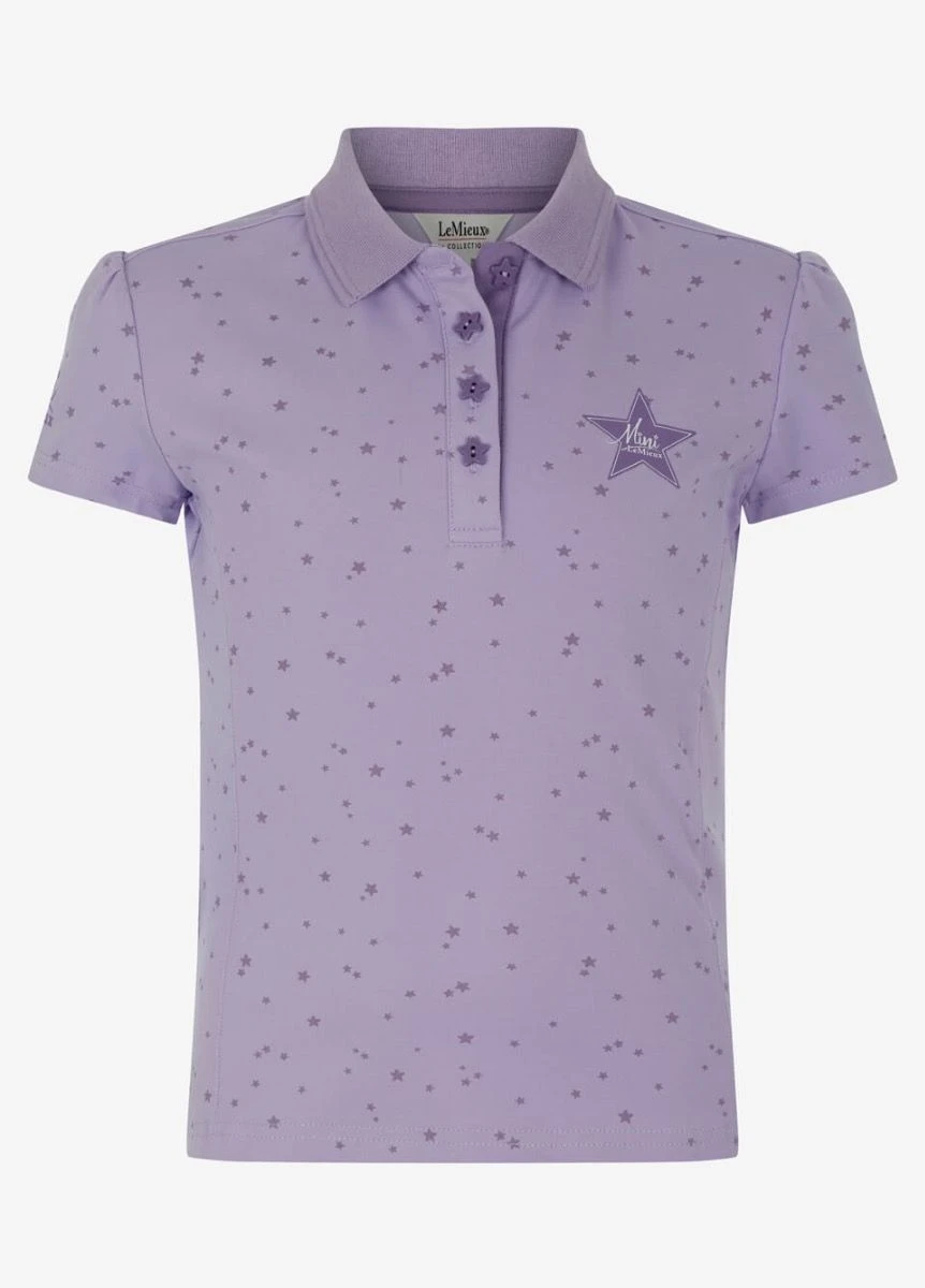 LeMieux Mini Polo Shirt - Wisteria