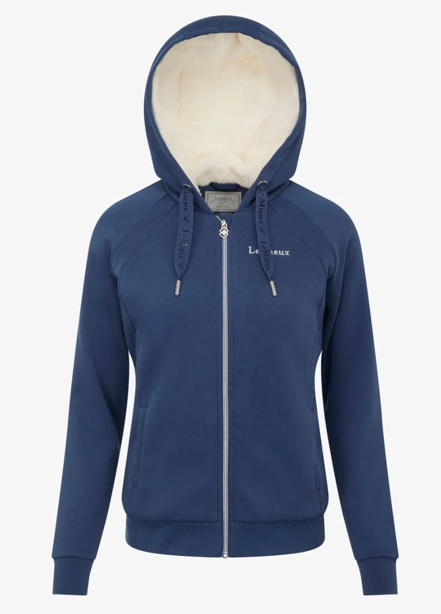 LeMieux Sherpa Lined Hoodie - Atlantic