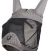 Gladiator Half Fly Mask - Black/Grey