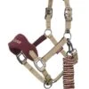 LeMieux Vogue Fleece Headcollar & Leadrope - Rioja