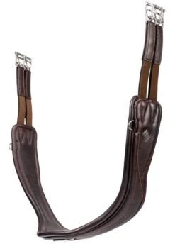 LeMieux Gel-Tek Anatomic Curve Jumping Girth - Brown