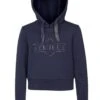 LeMieux Young Rider Cropped Hoodie - Navy