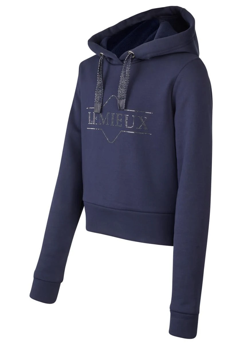 LeMieux Young Rider Cropped Hoodie - Navy