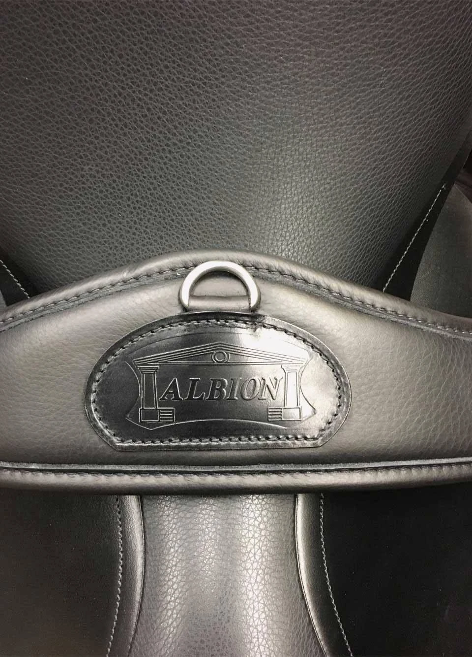 Albion New Long Girth With D-Ring - Black