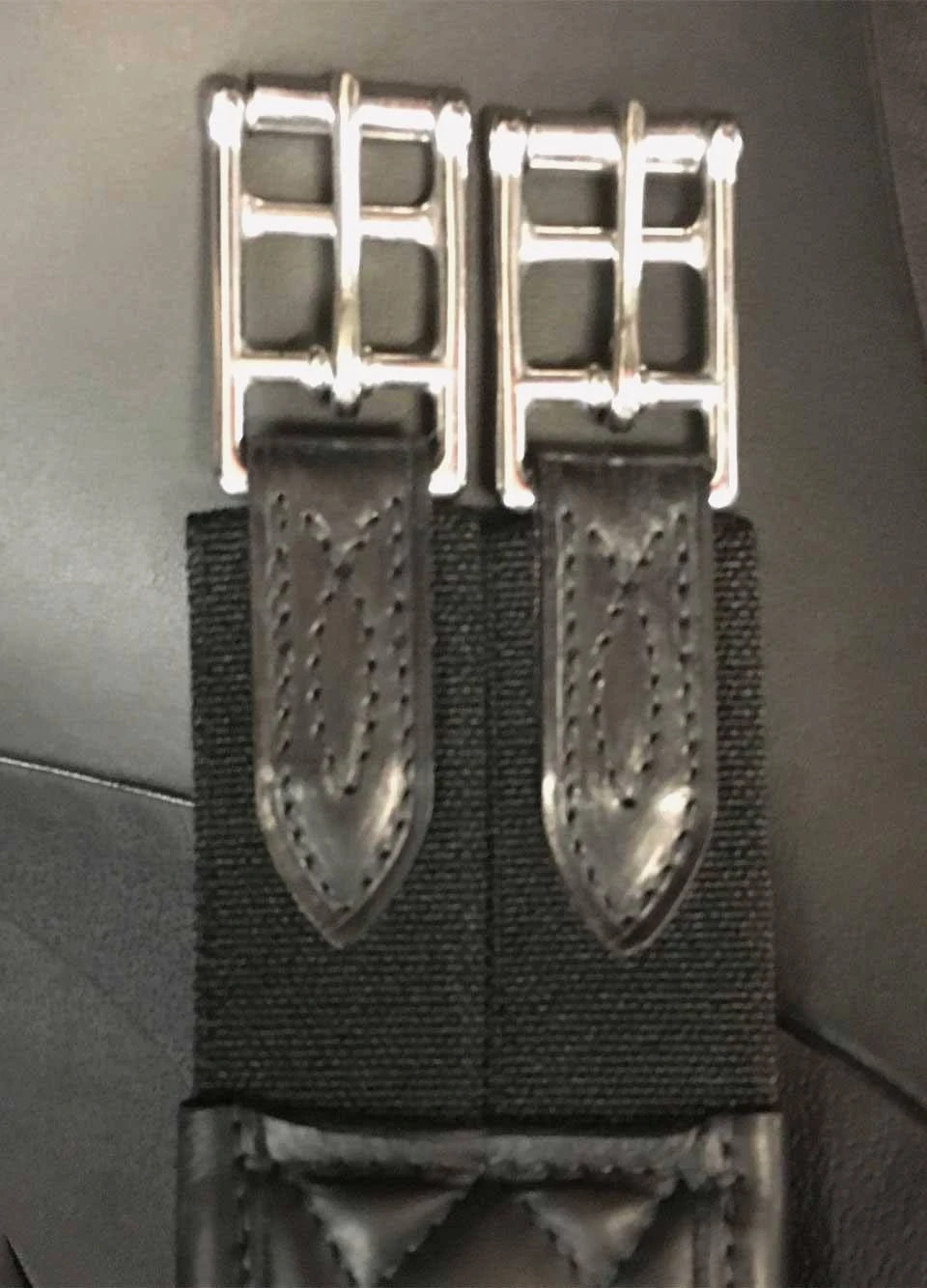 Albion New Long Girth With D-Ring - Black