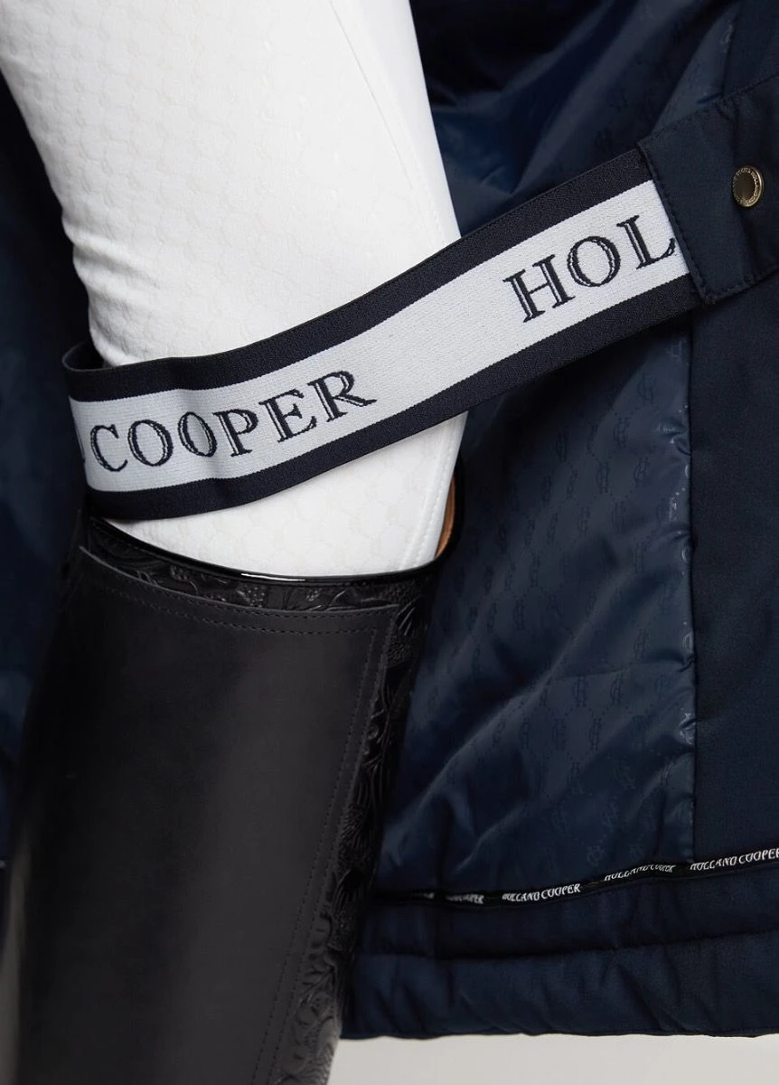 Holland Cooper Longline Training Coat - Ink Navy