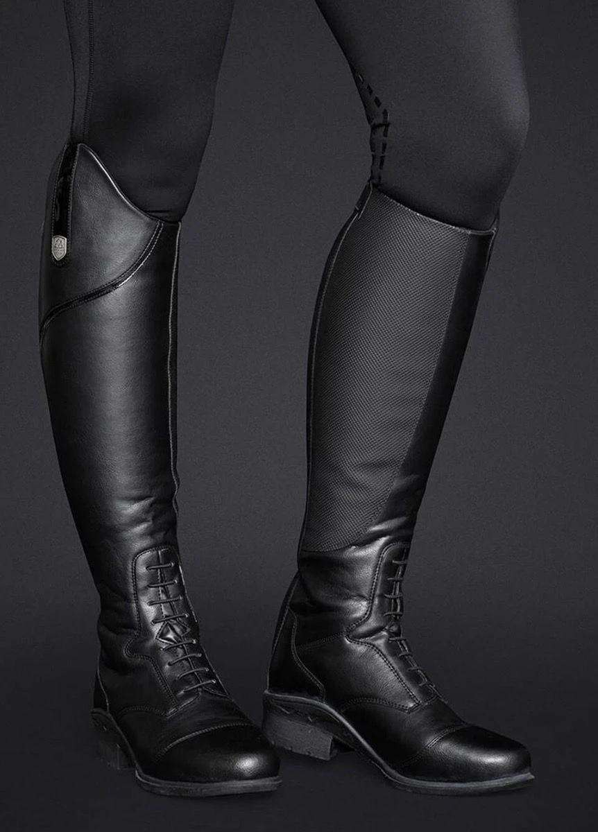 Mountain Horse Adults Veganza Tall Riding Boots - Black