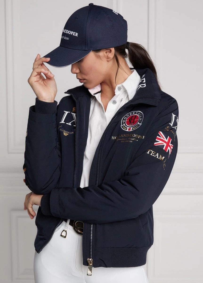 Holland Cooper Equestrian Team HC Jacket - Navy
