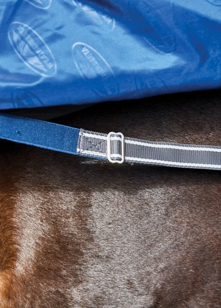 Weatherbeeta ComFiTec Premier Free II Detach-A-Neck Med - Dark Blue/Grey/White