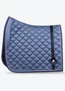 PS Of Sweden Diamond Bow Dressage Pad - Dim Blue