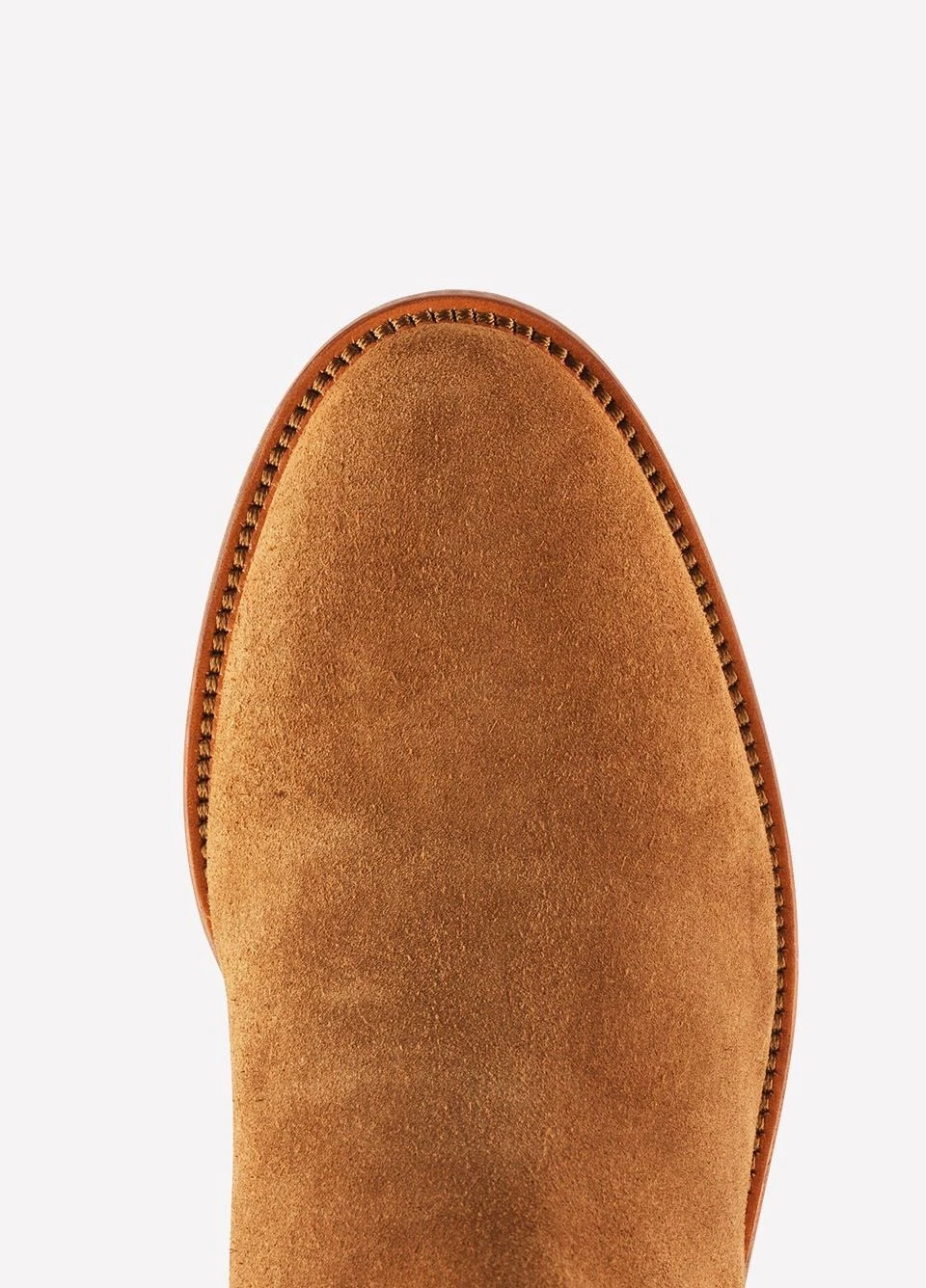 Fairfax & Favor Heeled Regina Suede Boot - Tan