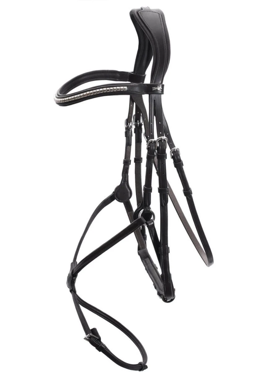 Schockemohle Rio Select Anatomical Bridle - Black