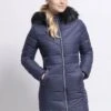 Samshield Everest Long Padded Jacket - Navy/Black Chrome