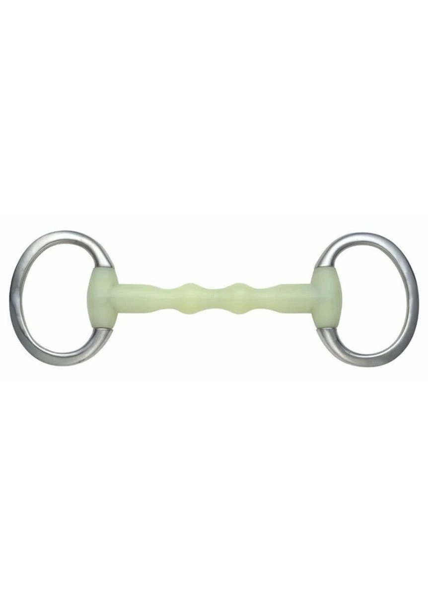 Shires Equikind Ripple Eggbutt - Pale Green