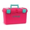 Shires Two-Tone Tack Box - Pink/Green